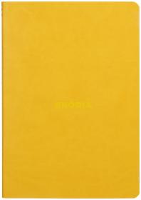 116466C Rhodia Rhodiarama Sewn Spine Notebook - Yellow