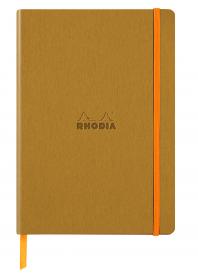 117382C, 117476C Rhodiarama Webnotebook Gold