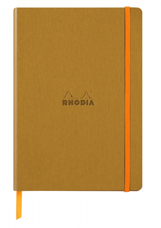 117382C, 117476C Rhodiarama Webnotebook Gold