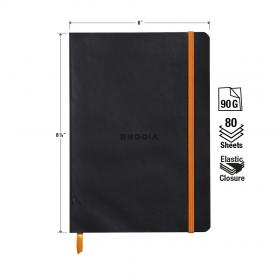 117402C, 117452C Rhodiarama Softcover Notebooks - Measurements