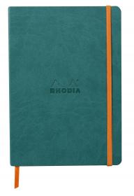 117442C Rhodiarama Softcover Notebooks - Peacock