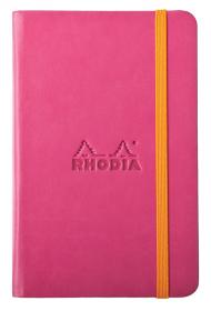 118632C, 118652C Rhodiarama Hardcover Notebooks - Raspberry