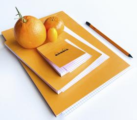 Rhodia_Staplebound_Notepad_Orange_Graph_Group_1