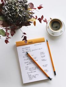 Rhodia_Staplebound_Notepad_Orange_Lined_Desk_1
