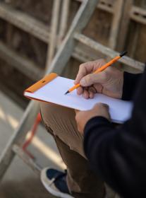 Rhodia_Staplebound_Notepad_Orange_Writing_2