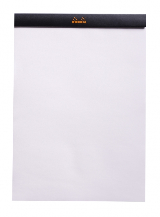 180009C Rhodia Staplebound Notepad - Black