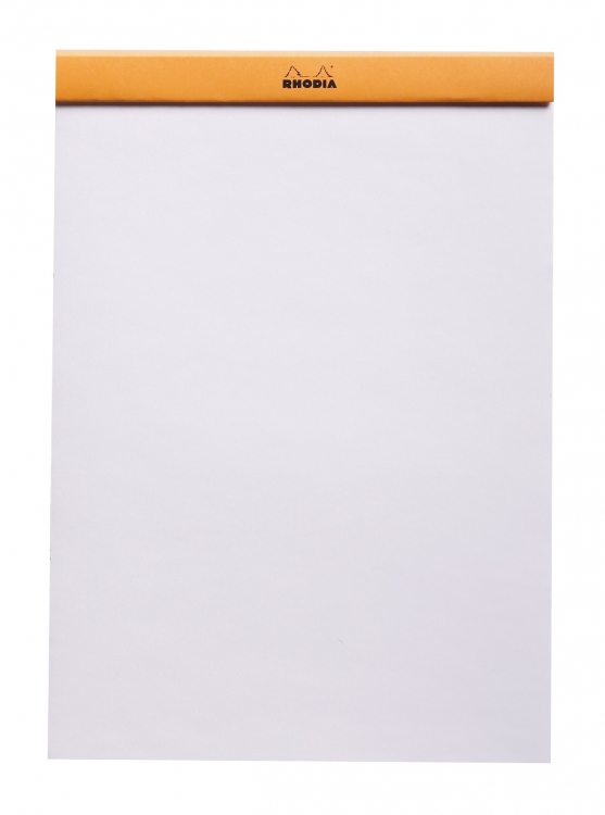 18000C Rhodia Staplebound Notepad - Orange