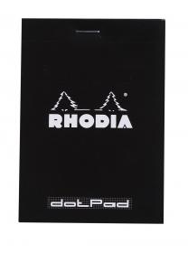 12559C Rhodia Staplebound Notepad - Black