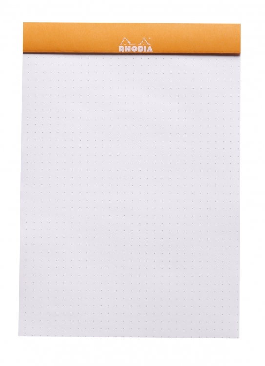 16558C Rhodia Staplebound Notepad - Orange