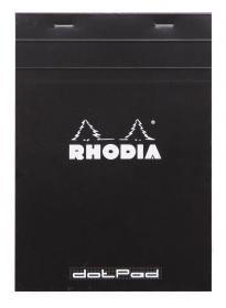 16559C Rhodia Staplebound Notepad - Black