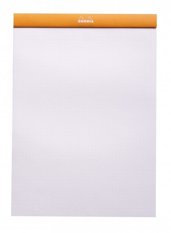 18558C Rhodia Staplebound Notepad - Orange