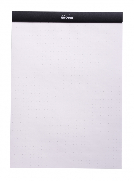18559C Rhodia Staplebound Notepad - Black