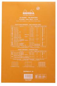 19558C Rhodia Staplebound Notepad - Orange