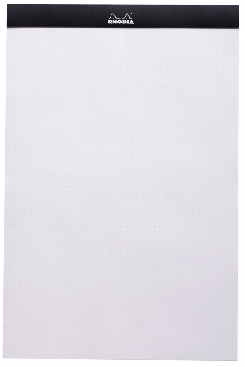 19559C Rhodia Staplebound Notepad - Black