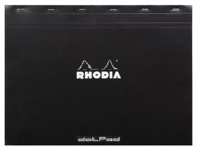 38559C Rhodia Staplebound Notepad - Black
