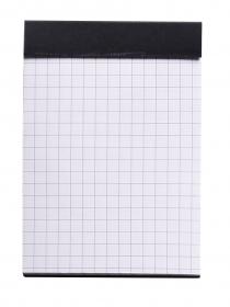 112009C Rhodia Staplebound Notepad - Black