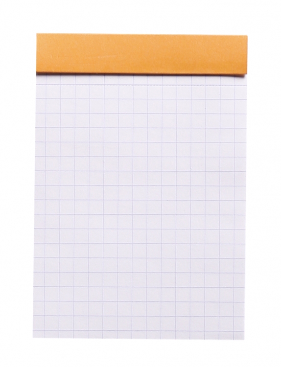 11200C Rhodia Staplebound Notepad - Orange