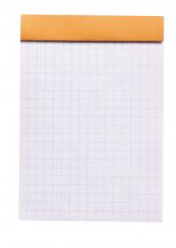 12200C Rhodia Staplebound Notepad - Orange