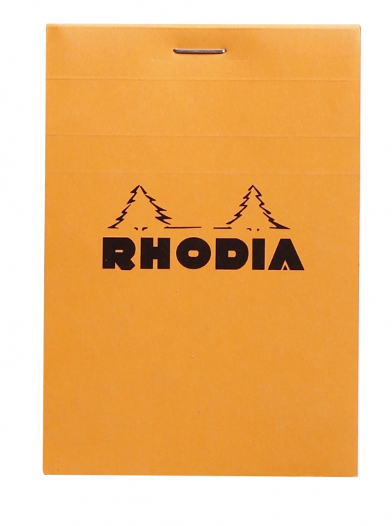 12200C Rhodia Staplebound Notepad - Orange