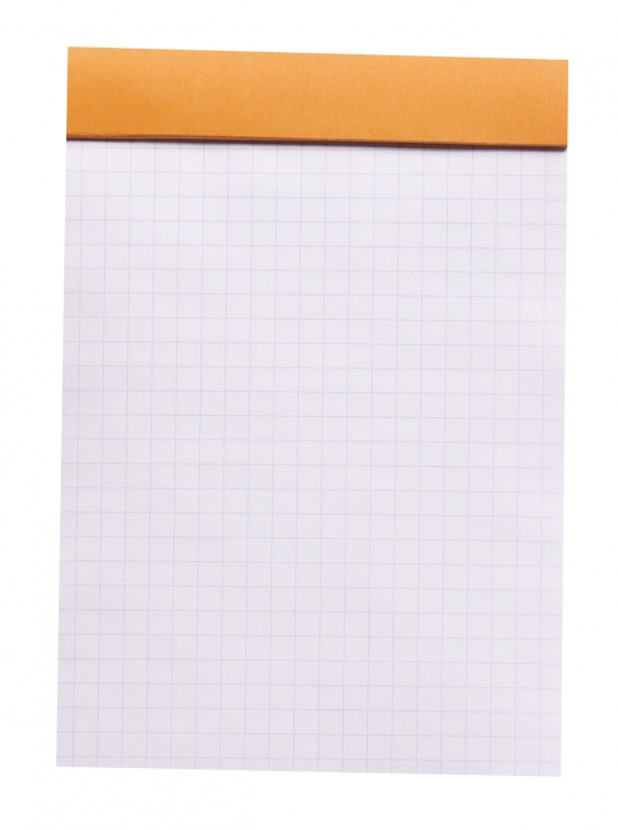 13200C Rhodia Staplebound Notepad - Orange