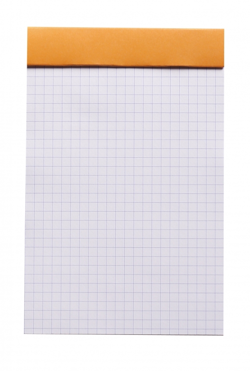 14200C Rhodia Staplebound Notepad - Orange