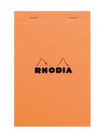 14200C Rhodia Staplebound Notepad - Orange