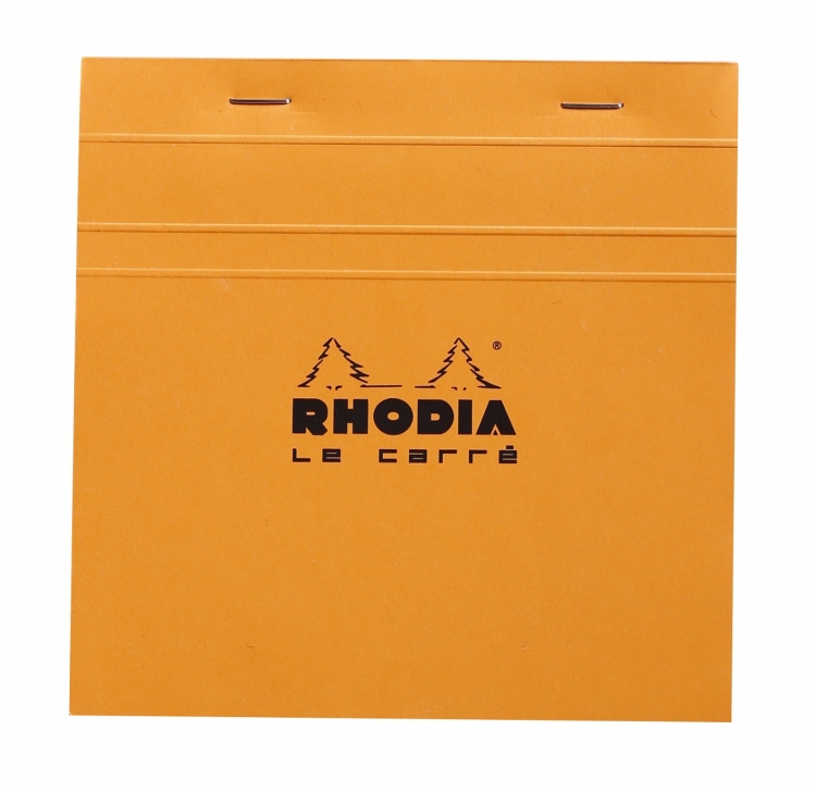 148200C Rhodia Staplebound Notepad - Orange