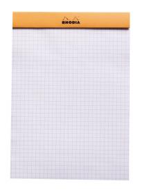16200C Rhodia Staplebound Notepad - Orange