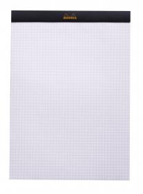 182009C Rhodia Staplebound Notepad - Black