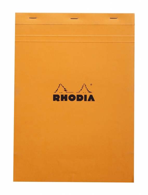 18200C Rhodia Staplebound Notepad - Orange