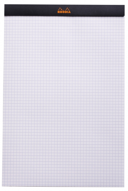 192009C Rhodia Staplebound Notepad - Black