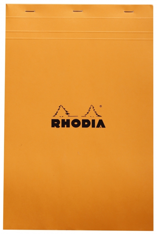 19200C Rhodia Staplebound Notepad - Orange