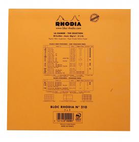 210200C Rhodia Staplebound Notepad - Orange