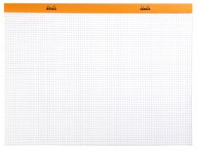 38200C Rhodia Staplebound Notepad - Orange