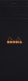 82009C Rhodia Staplebound Notepad - Black
