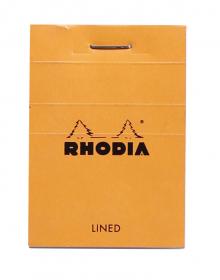 10600C Rhodia Staplebound Notepad - Orange