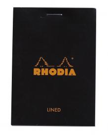 116009C Rhodia Staplebound Notepad - Black