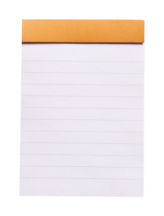 11600C Rhodia Staplebound Notepad - Orange