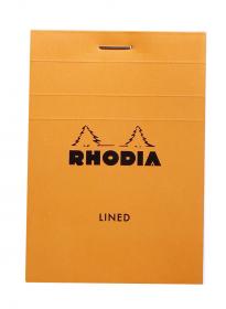 11600C Rhodia Staplebound Notepad - Orange