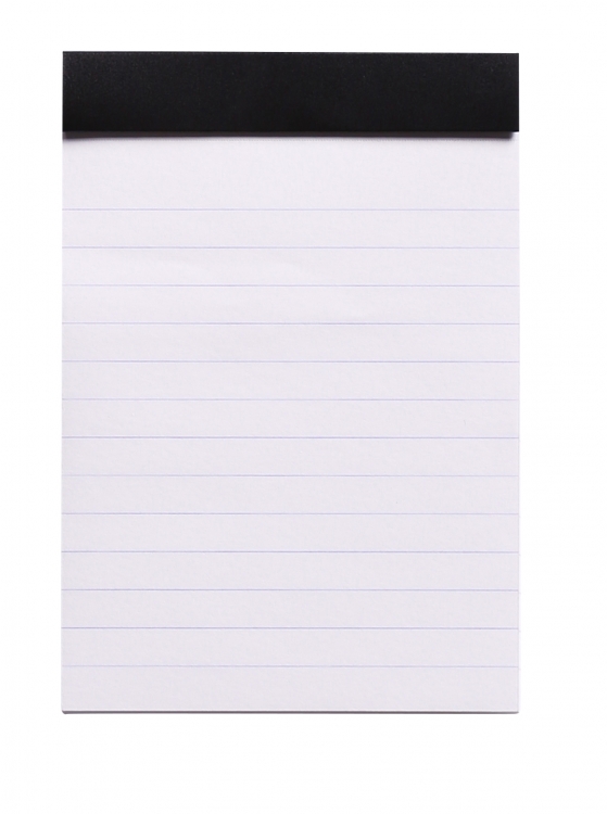 126009C Rhodia Staplebound Notepad - Black