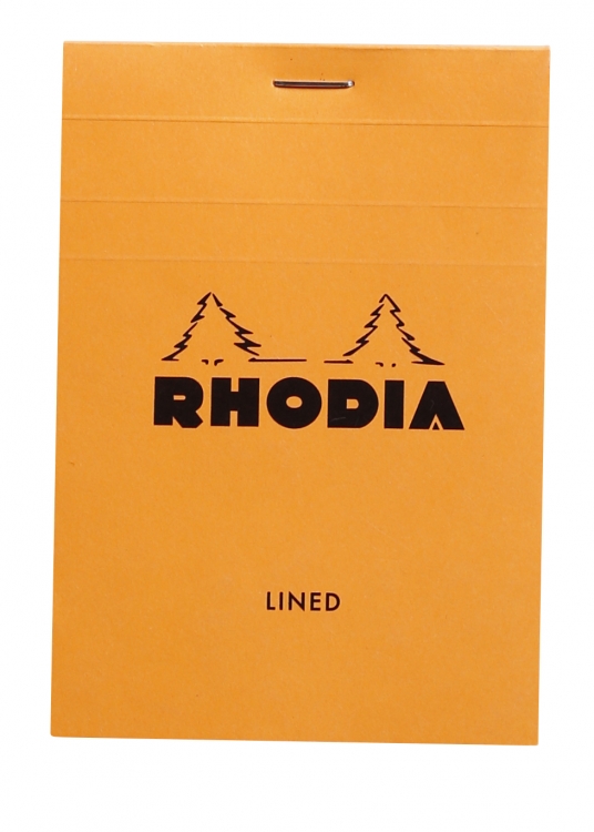 12600C Rhodia Staplebound Notepad - Orange