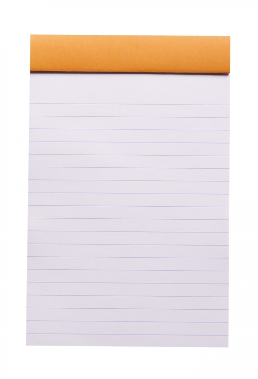 14600C Rhodia Staplebound Notepad - Orange