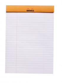 16600C Rhodia Staplebound Notepad - Orange
