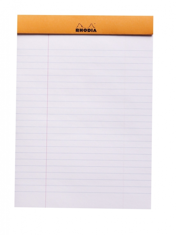 16600C Rhodia Staplebound Notepad - Orange