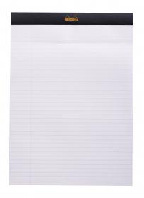 186009C Rhodia Staplebound Notepad - Black