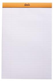 19600C Rhodia Staplebound Notepad - Orange
