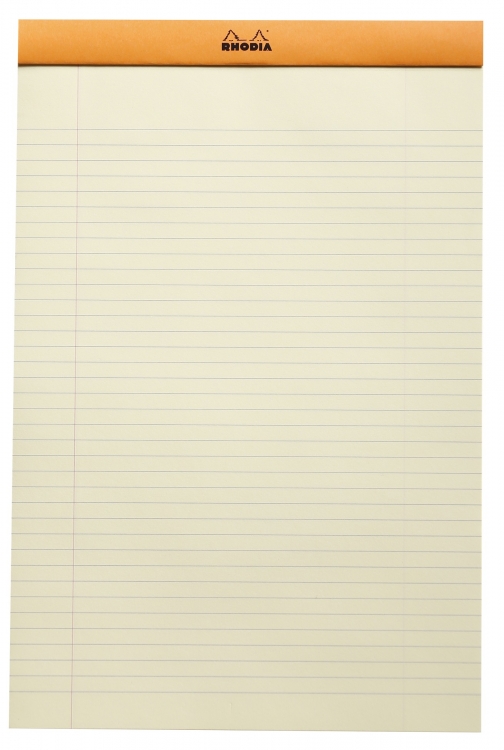 19660C Rhodia Staplebound Notepad - Orange