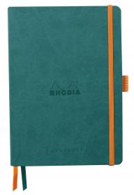 117806C Rhodia Softcover Goalbook Peacock