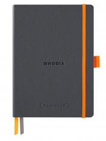 117814C Rhodia Softcover Goalbook Titane