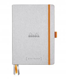 118771C Rhodia Hardcover Goalbook Silver